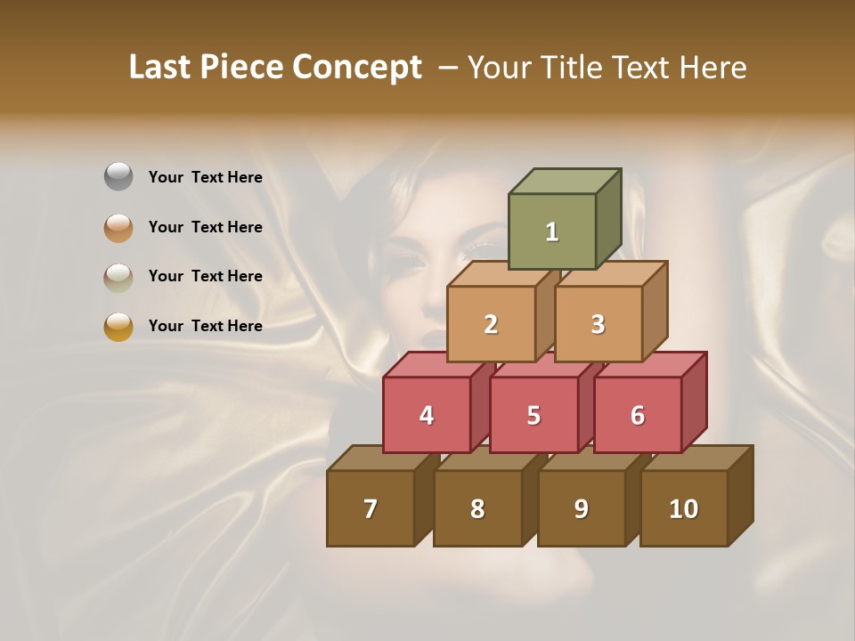 Elegant Woman Sensual PowerPoint Template