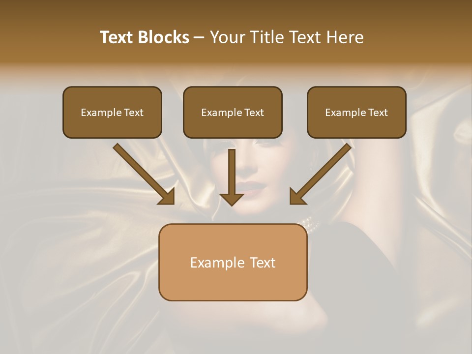 Elegant Woman Sensual PowerPoint Template