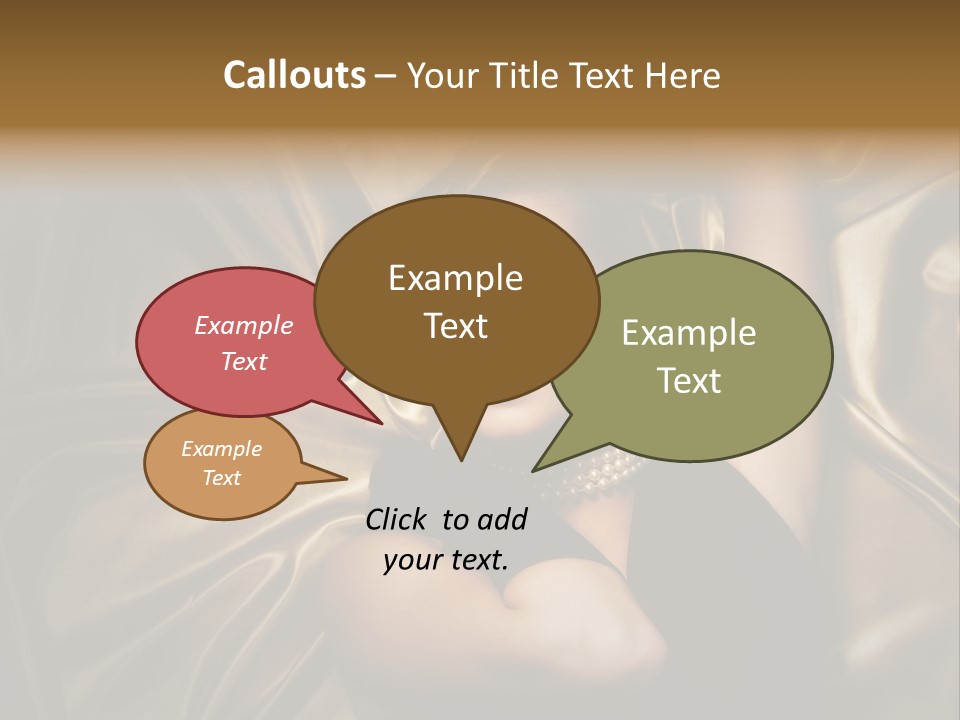Elegant Woman Sensual PowerPoint Template