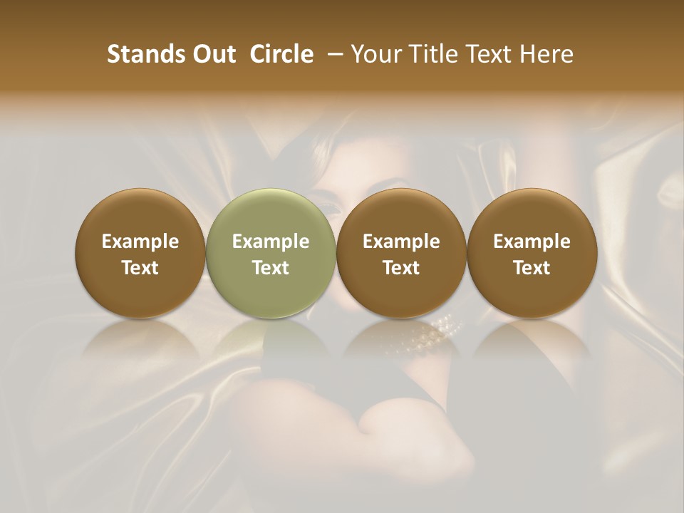 Elegant Woman Sensual PowerPoint Template