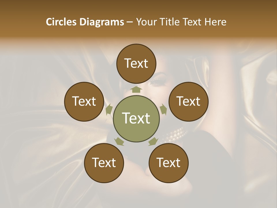 Elegant Woman Sensual PowerPoint Template