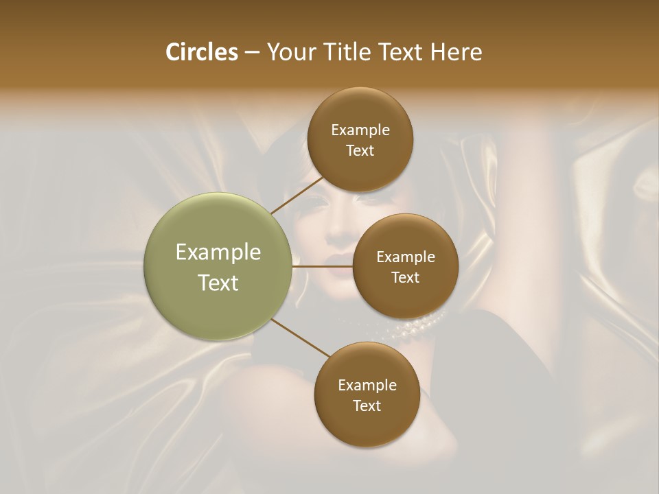 Elegant Woman Sensual PowerPoint Template