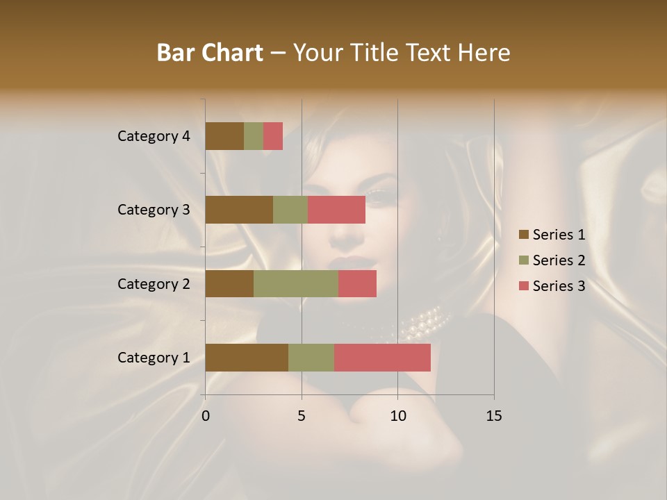 Elegant Woman Sensual PowerPoint Template