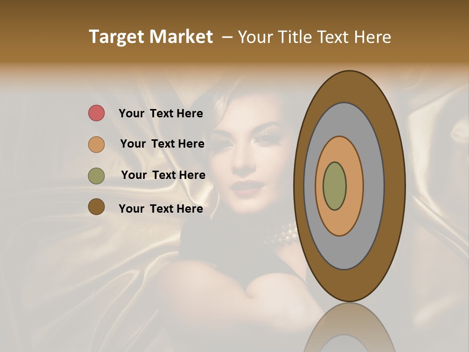 Elegant Woman Sensual PowerPoint Template