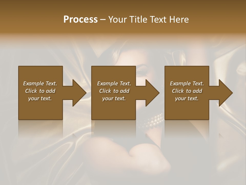 Elegant Woman Sensual PowerPoint Template