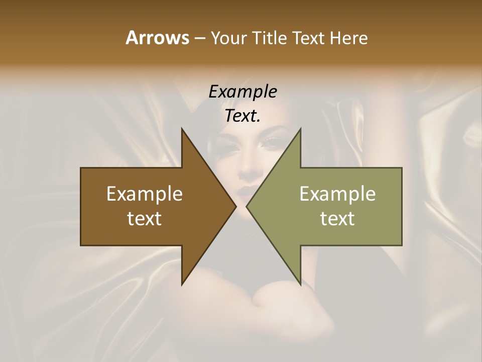 Elegant Woman Sensual PowerPoint Template