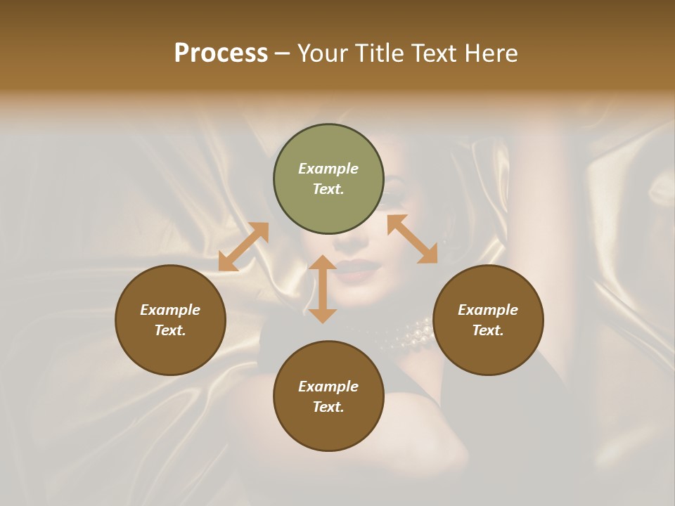 Elegant Woman Sensual PowerPoint Template