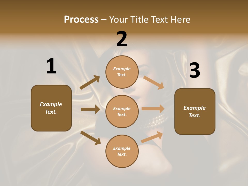 Elegant Woman Sensual PowerPoint Template