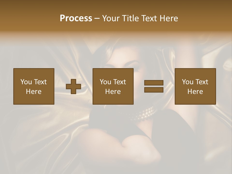 Elegant Woman Sensual PowerPoint Template