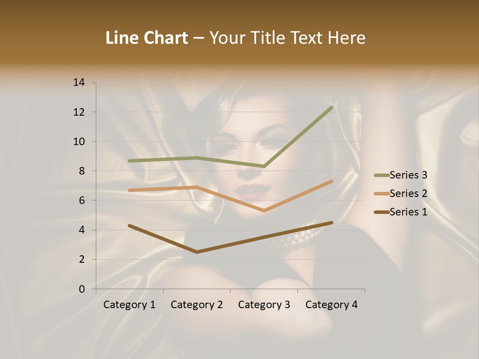 Elegant Woman Sensual PowerPoint Template