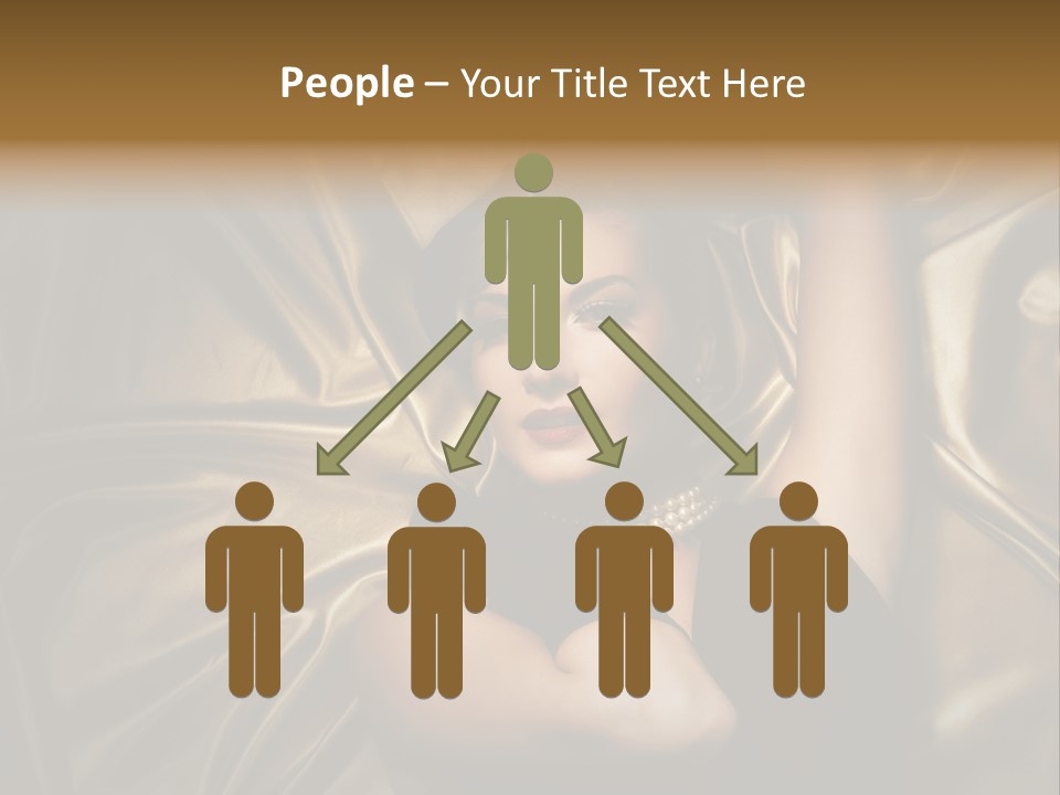 Elegant Woman Sensual PowerPoint Template