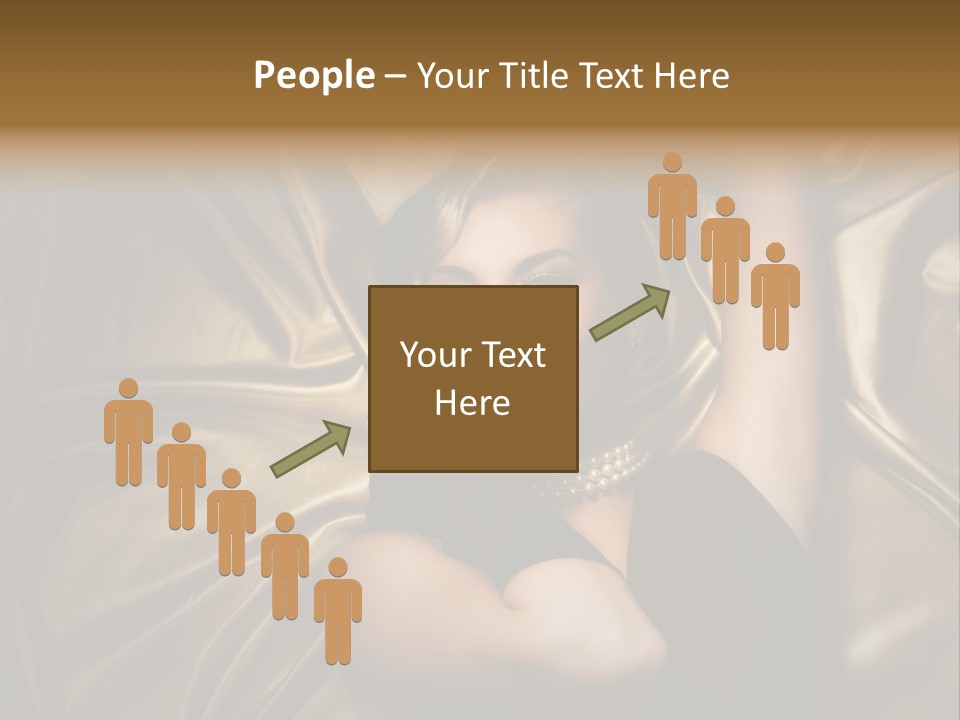 Elegant Woman Sensual PowerPoint Template