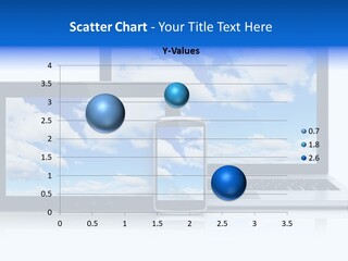 Computing Clouds Media PowerPoint Template