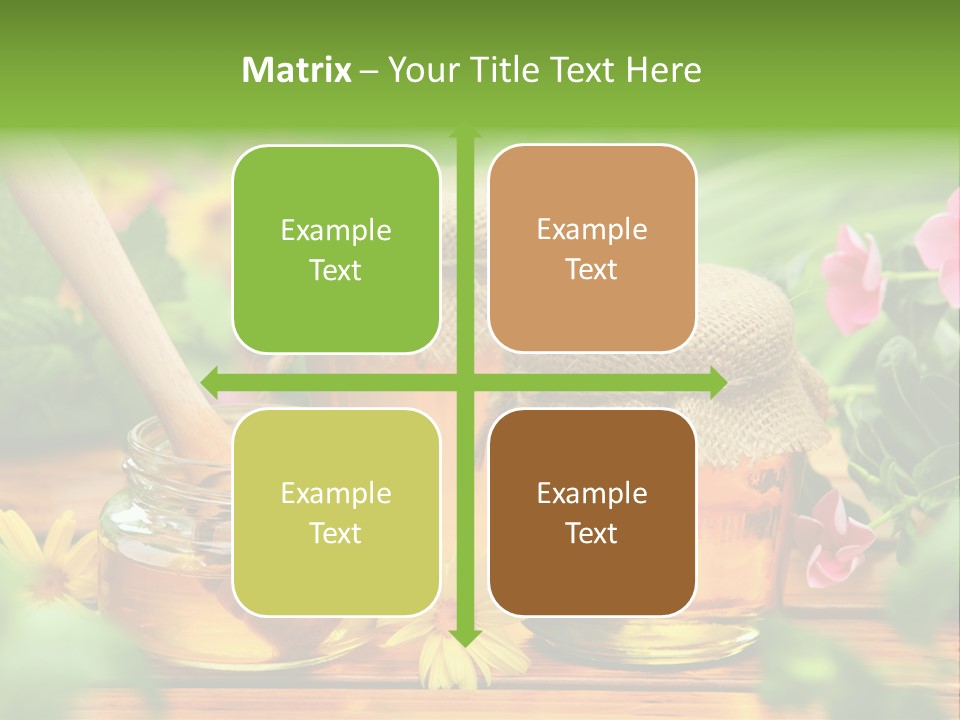 Flavor Glass Nutrition PowerPoint Template