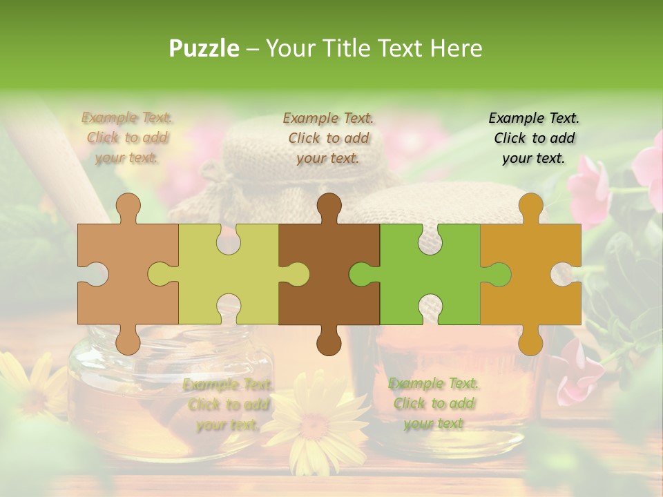 Flavor Glass Nutrition PowerPoint Template