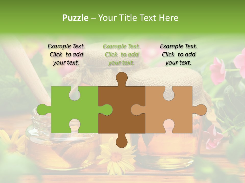 Flavor Glass Nutrition PowerPoint Template