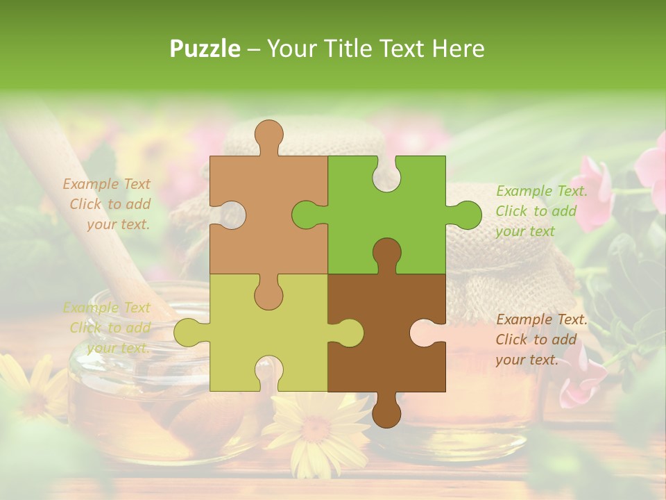 Flavor Glass Nutrition PowerPoint Template