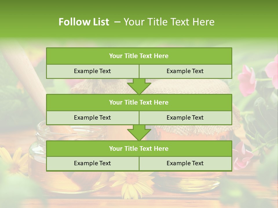 Flavor Glass Nutrition PowerPoint Template