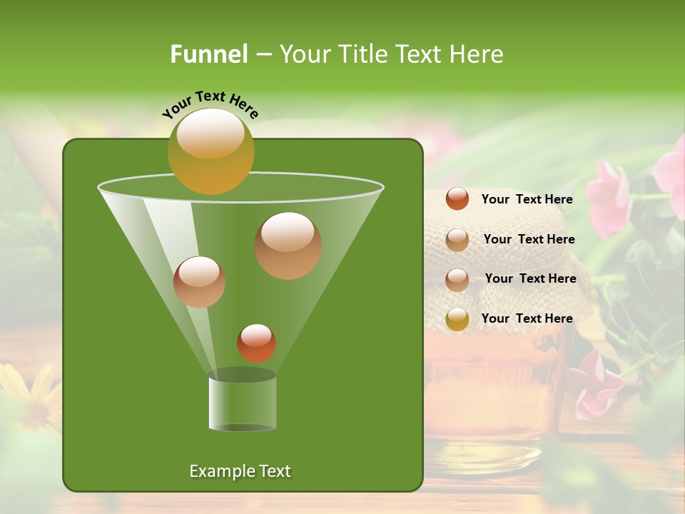 Flavor Glass Nutrition PowerPoint Template