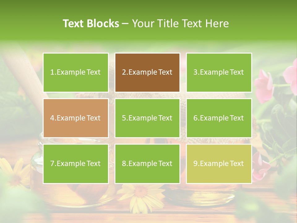 Flavor Glass Nutrition PowerPoint Template