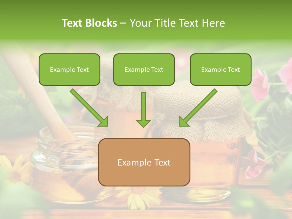 Flavor Glass Nutrition PowerPoint Template
