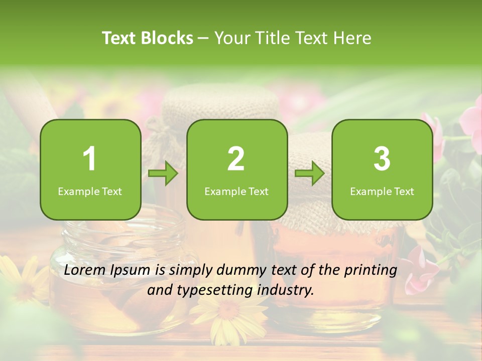 Flavor Glass Nutrition PowerPoint Template