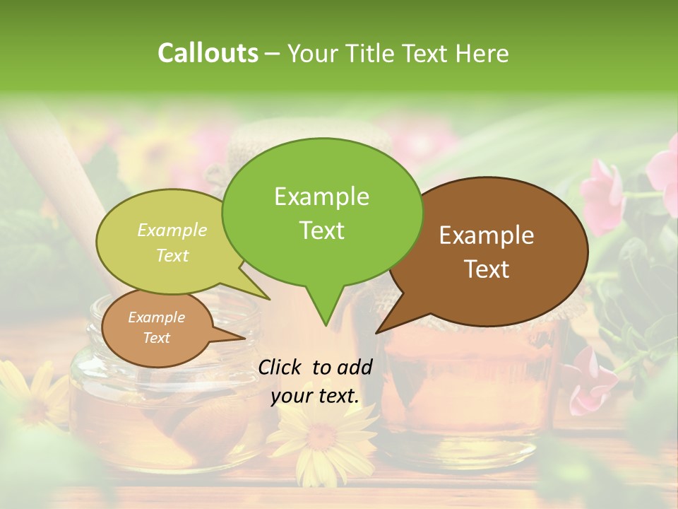 Flavor Glass Nutrition PowerPoint Template