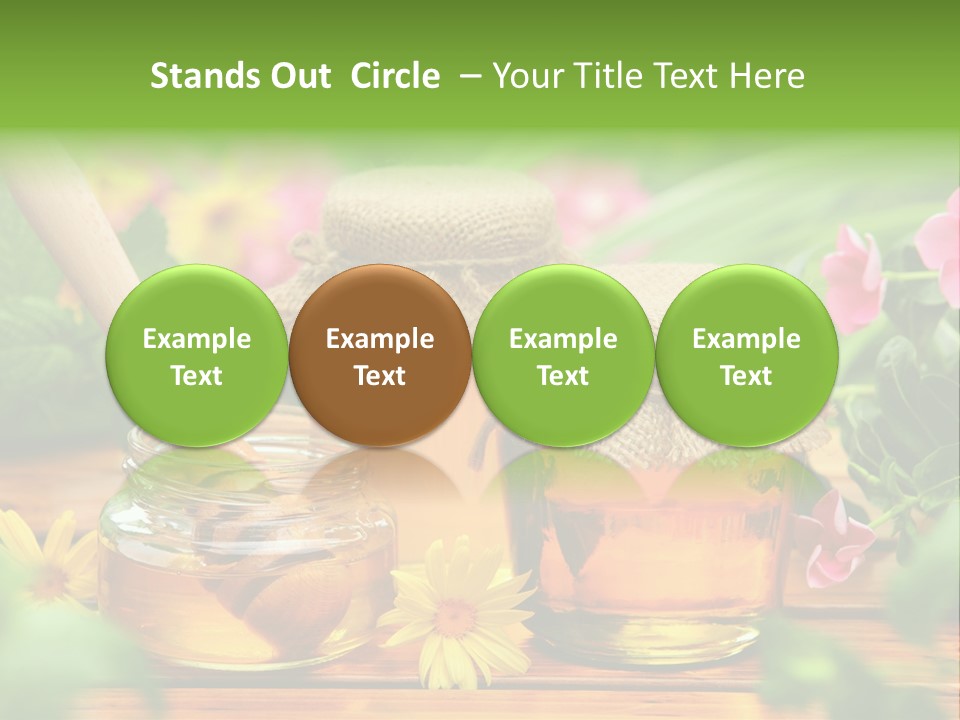 Flavor Glass Nutrition PowerPoint Template