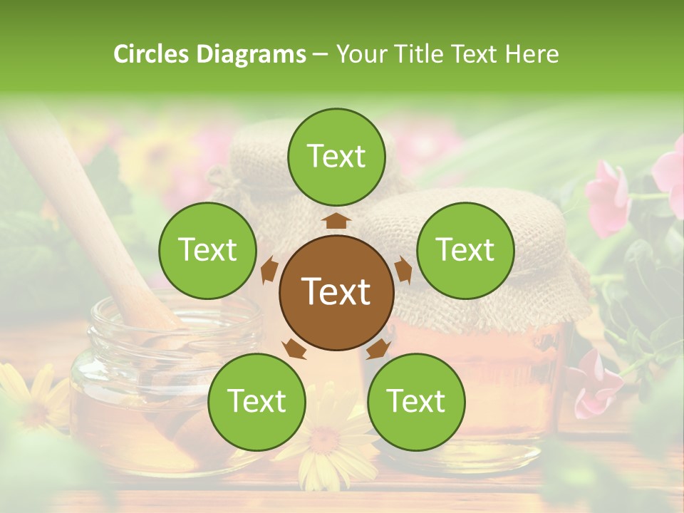 Flavor Glass Nutrition PowerPoint Template