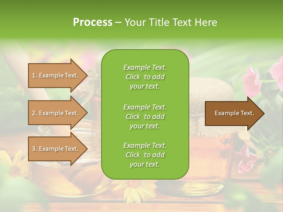 Flavor Glass Nutrition PowerPoint Template
