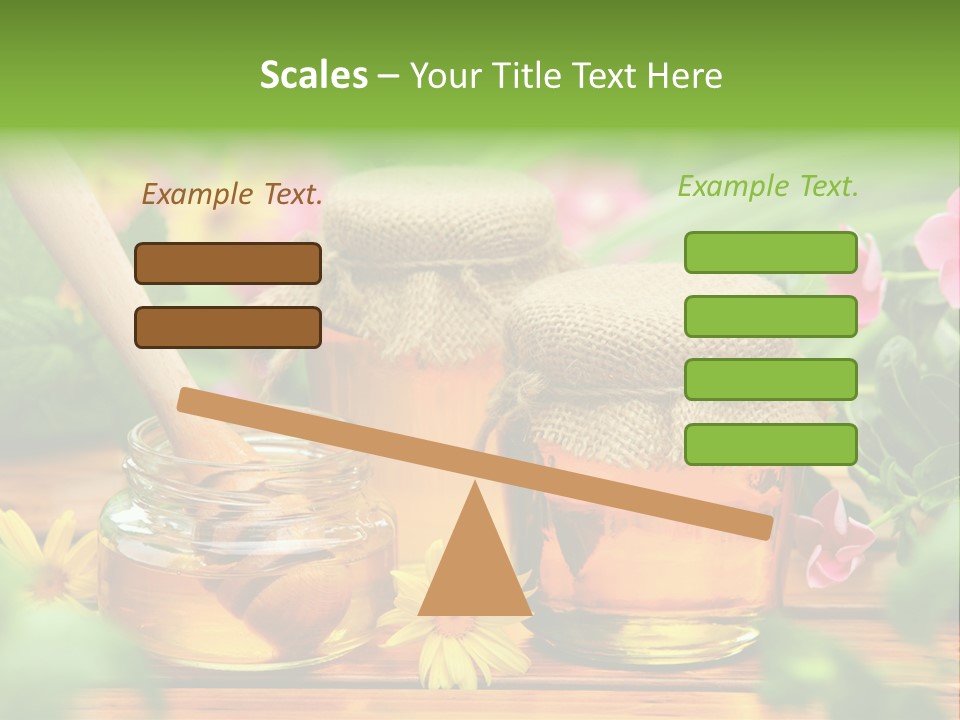 Flavor Glass Nutrition PowerPoint Template
