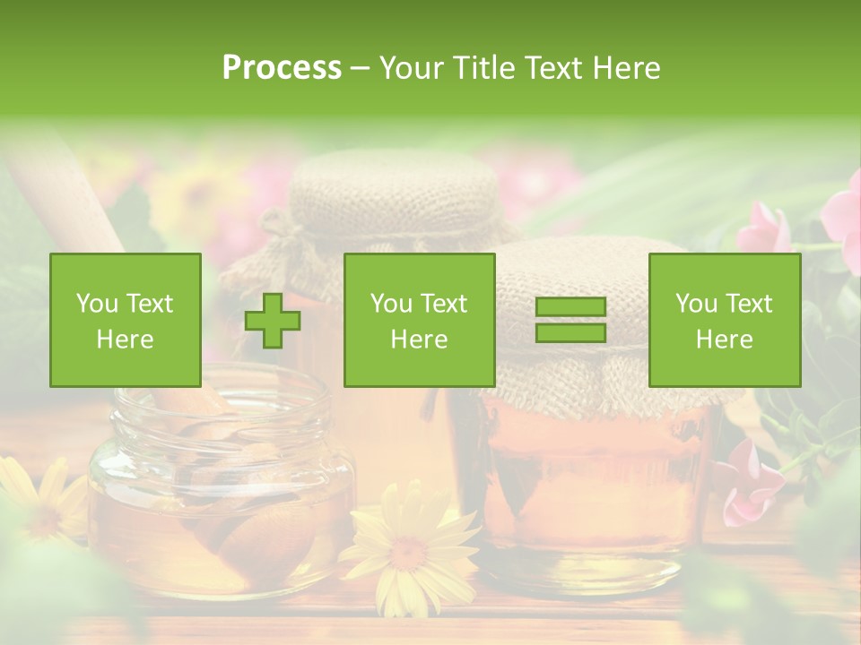 Flavor Glass Nutrition PowerPoint Template