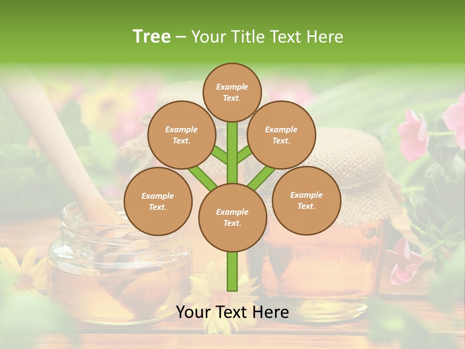 Flavor Glass Nutrition PowerPoint Template
