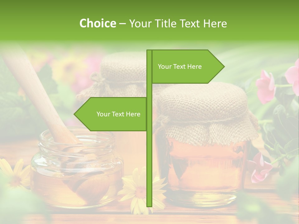 Flavor Glass Nutrition PowerPoint Template