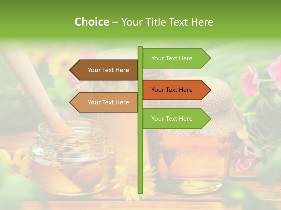 Flavor Glass Nutrition PowerPoint Template