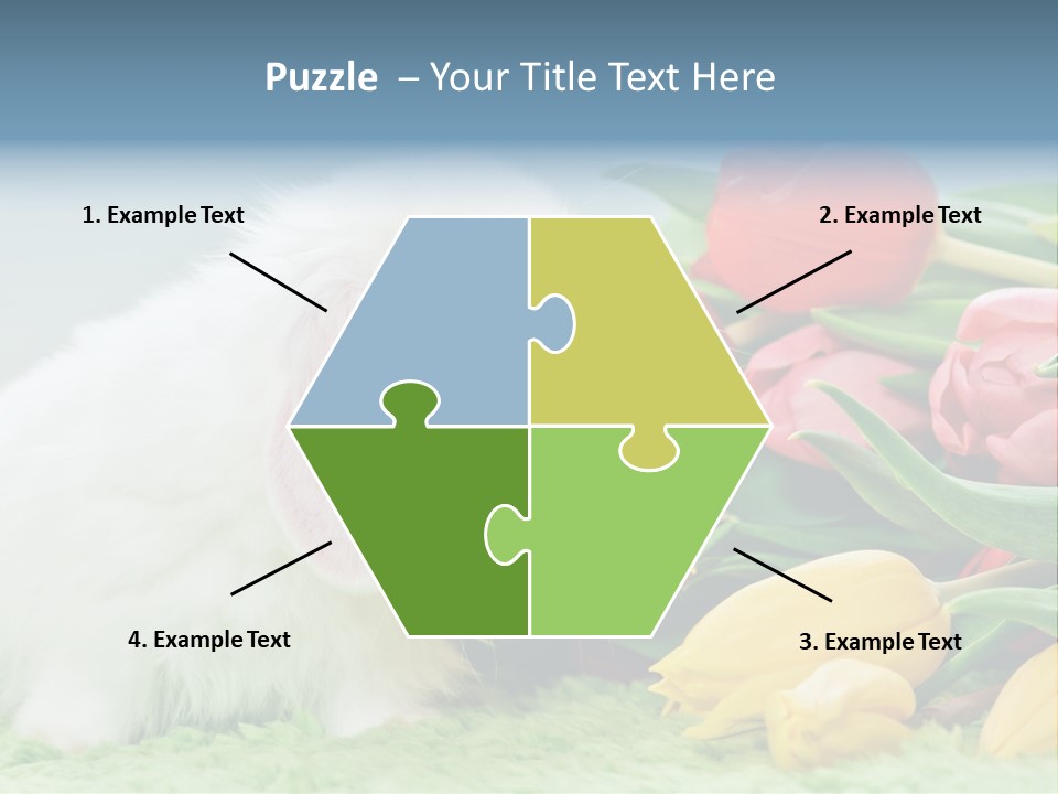 Birthday Flora April PowerPoint Template