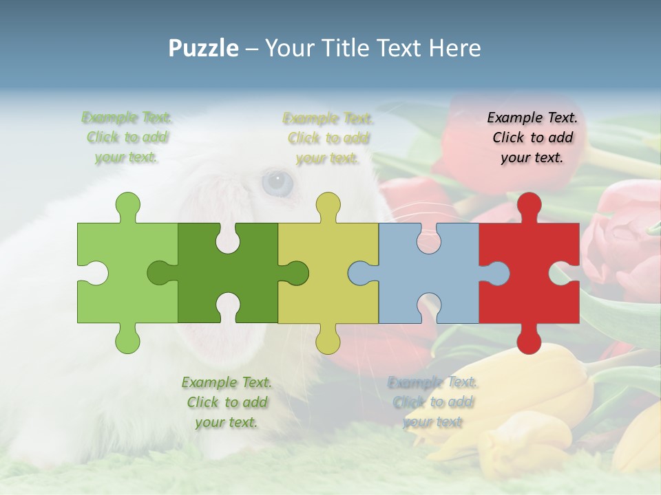 Birthday Flora April PowerPoint Template