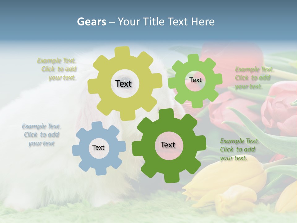 Birthday Flora April PowerPoint Template