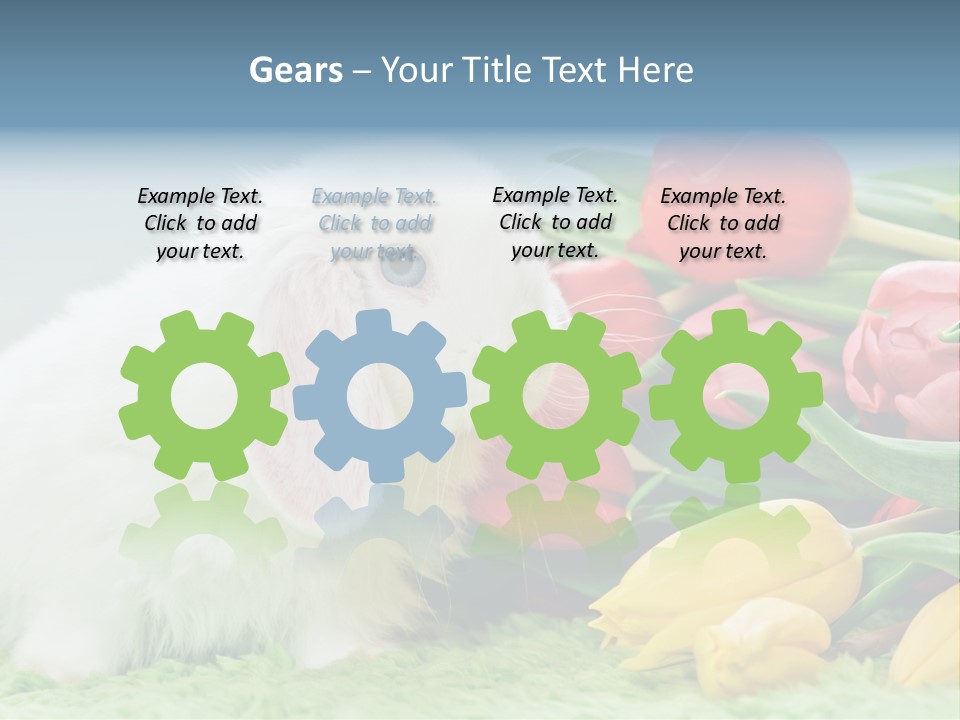 Birthday Flora April PowerPoint Template