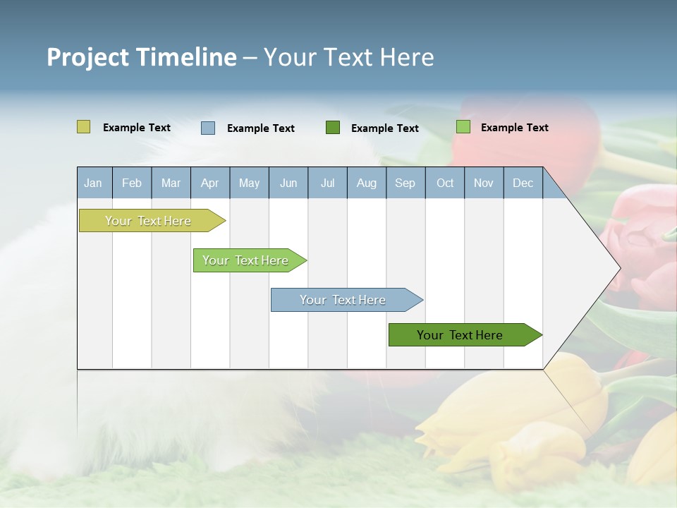 Birthday Flora April PowerPoint Template