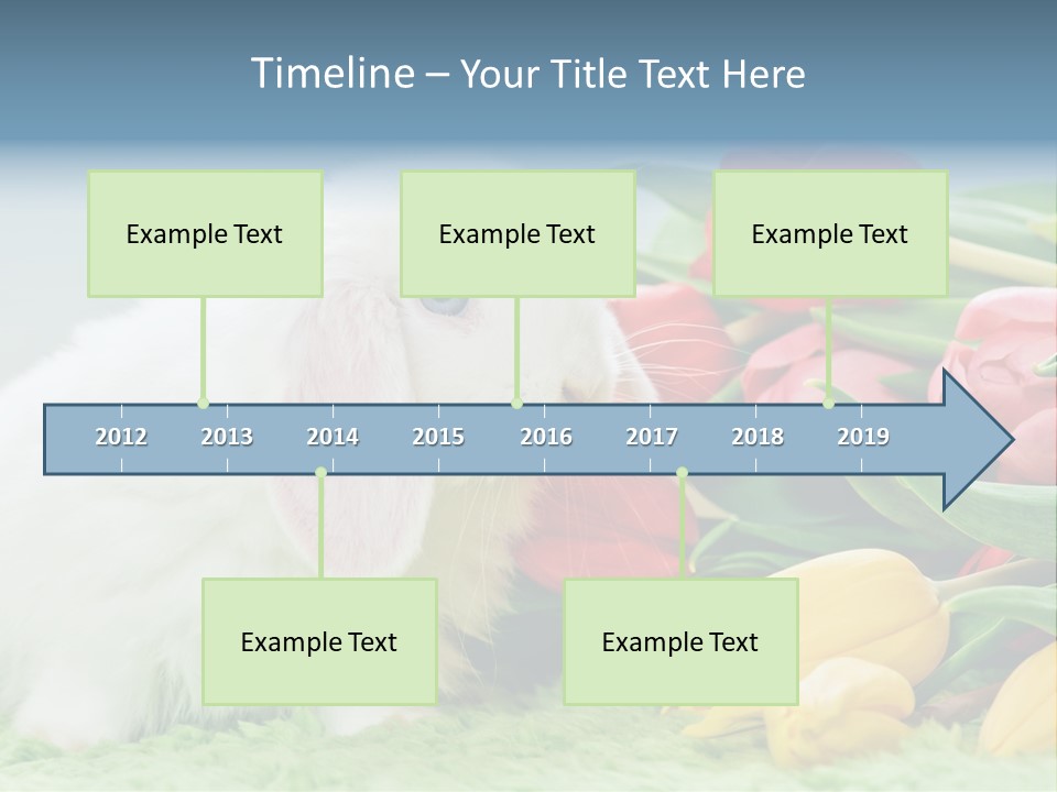 Birthday Flora April PowerPoint Template