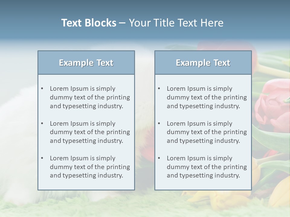 Birthday Flora April PowerPoint Template