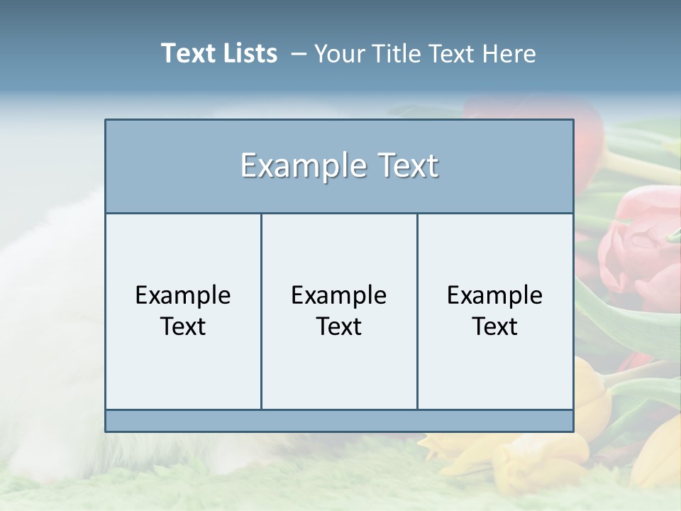 Birthday Flora April PowerPoint Template