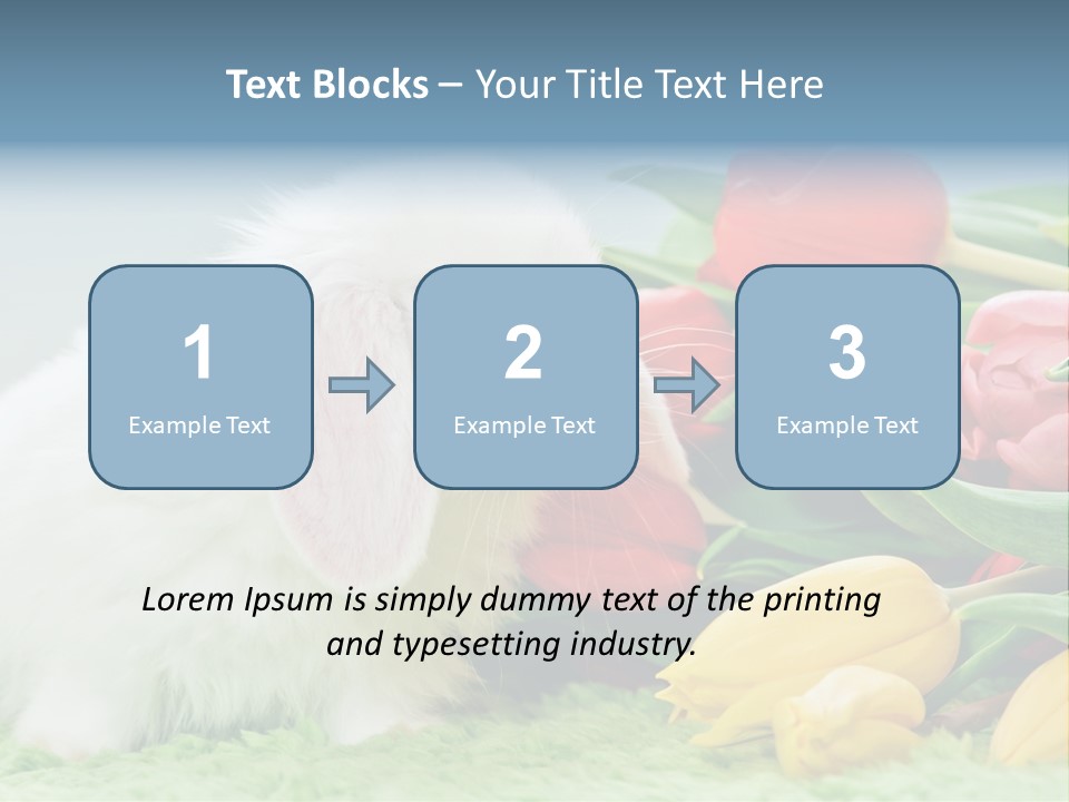 Birthday Flora April PowerPoint Template