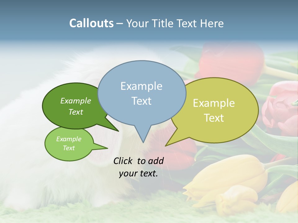 Birthday Flora April PowerPoint Template