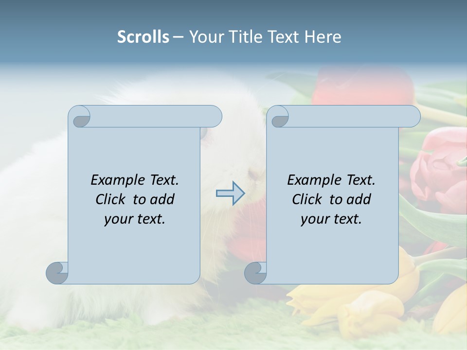 Birthday Flora April PowerPoint Template