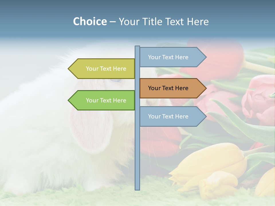 Birthday Flora April PowerPoint Template