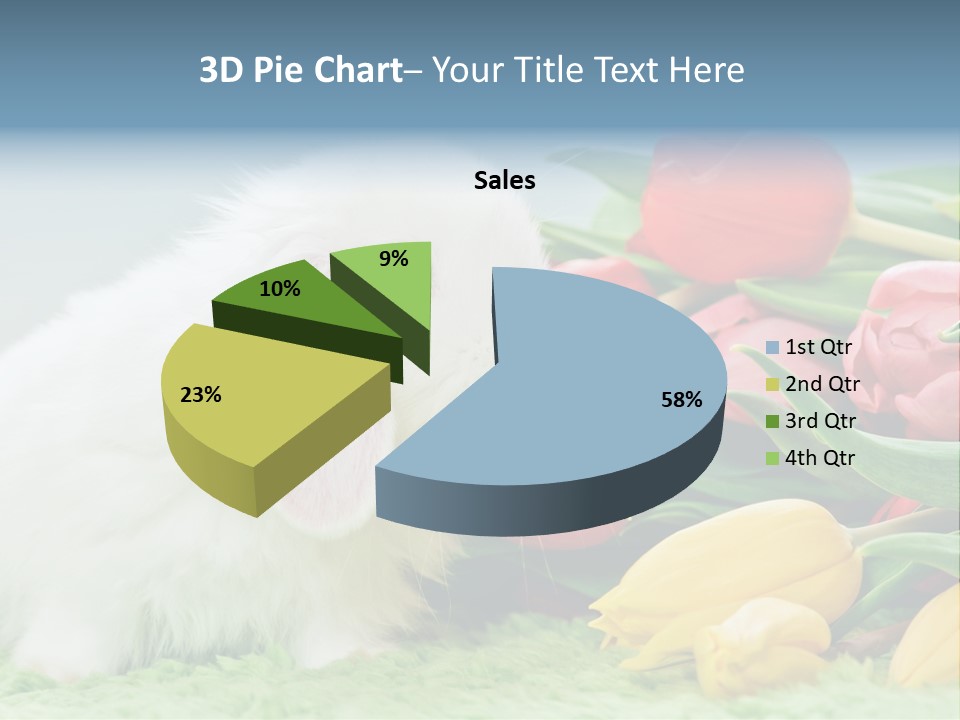 Birthday Flora April PowerPoint Template