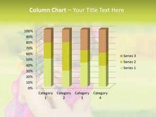 Plant Beautiful Child PowerPoint Template