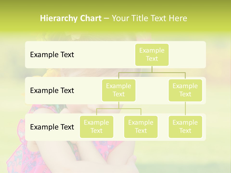 Plant Beautiful Child PowerPoint Template